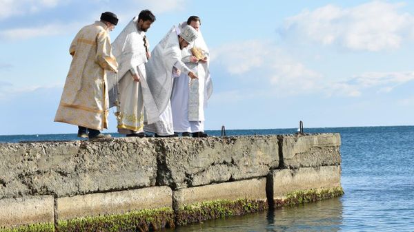 Праздник Крещения Господня в Алуште Праздник Крещения Господня в Алуште