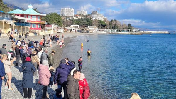 Праздник Крещения Господня в Алуште Праздник Крещения Господня в Алуште