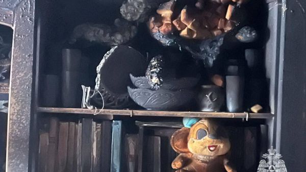 В Волгограде на пожаре в многоэтажке погибли женщина и две трехлетние девочки