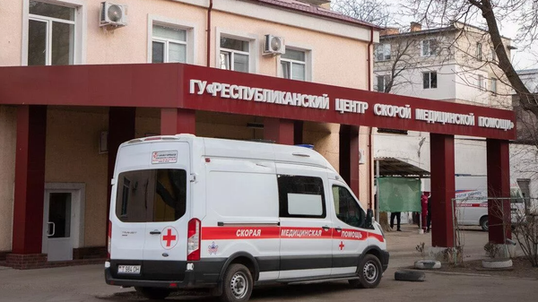 Республиканский центр скорой медицинской помощи в Тирасполе, ПМР. Архивное фото