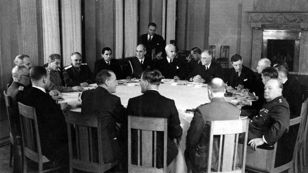 Ялтинская конференция 1945 года