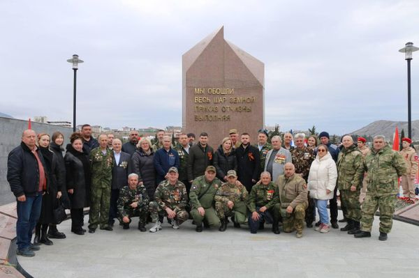 В Судаке торжественно открыли Мемориал славы в память о воинах-интернационалистах