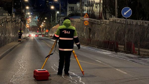 Перекрытие движения из-за ремонте улицы Адмирала Октябрьского в Севастополе