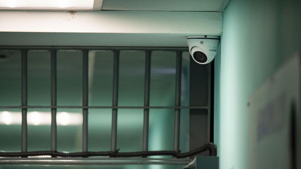 Решётка в исправительном учреждении