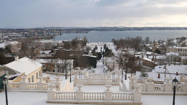 Снег в Керчи