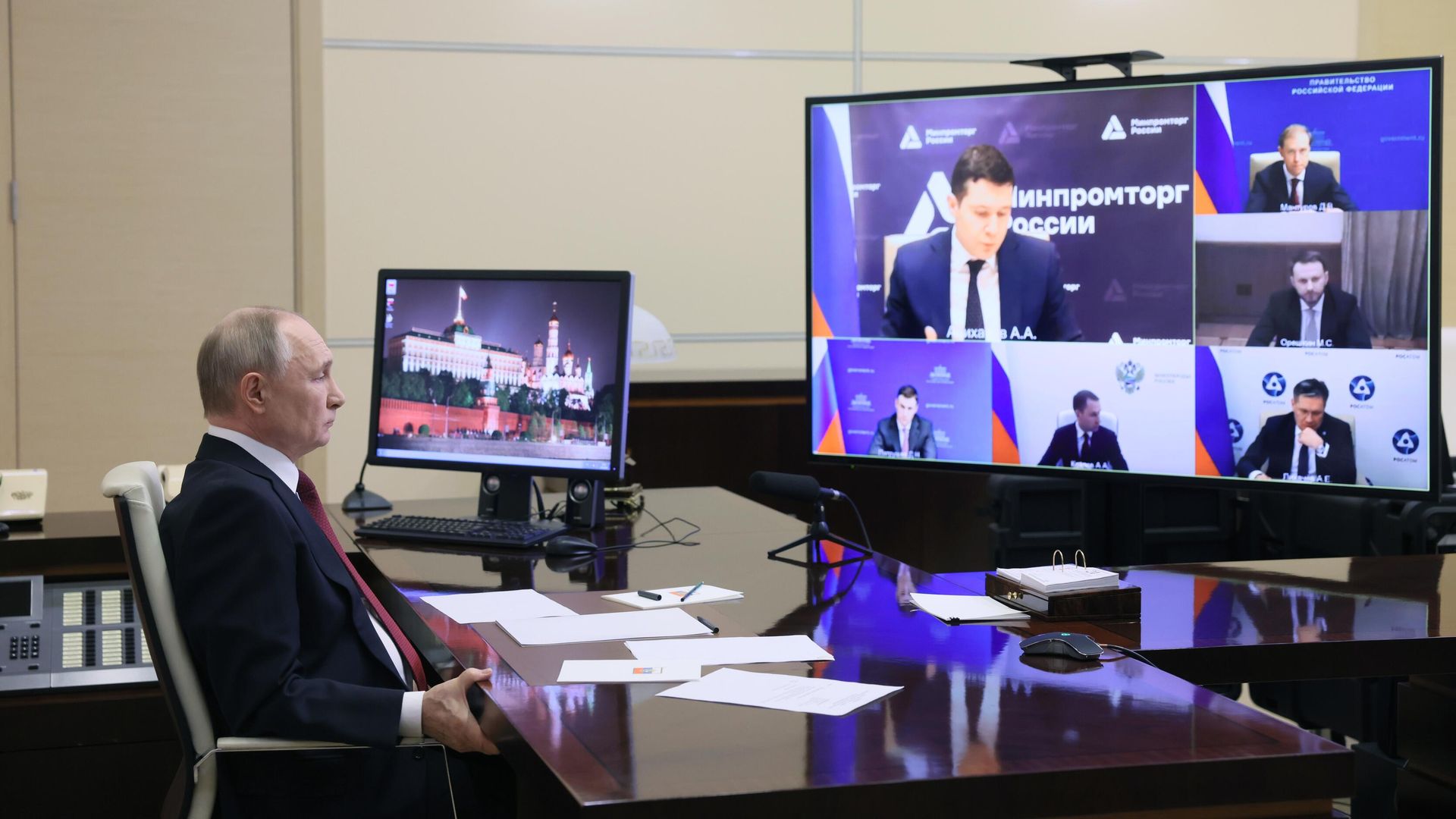 Президент Владимир Путин провел совещание по развитию отрасли редкоземельных металлов - РИА Новости, 1920, 24.02.2025