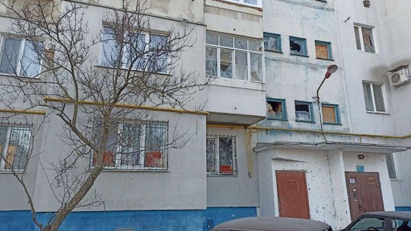 Последствия обстрела ВСУ Херсонской области