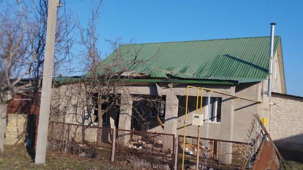 Последствия обстрелов ВСУ населенных пунктов Херсонской области