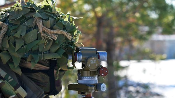 Боевая работа расчета РСЗО Град 25 армии на Краснолиманском направлении