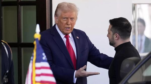 Дональд Трамп и Владимир Зеленский