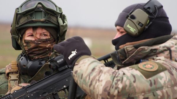 Боец добровольческого батальона Барс-3 Родина с позывным Платина 