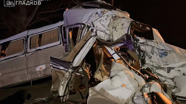 В Белгородской области столкнулись два автобуса