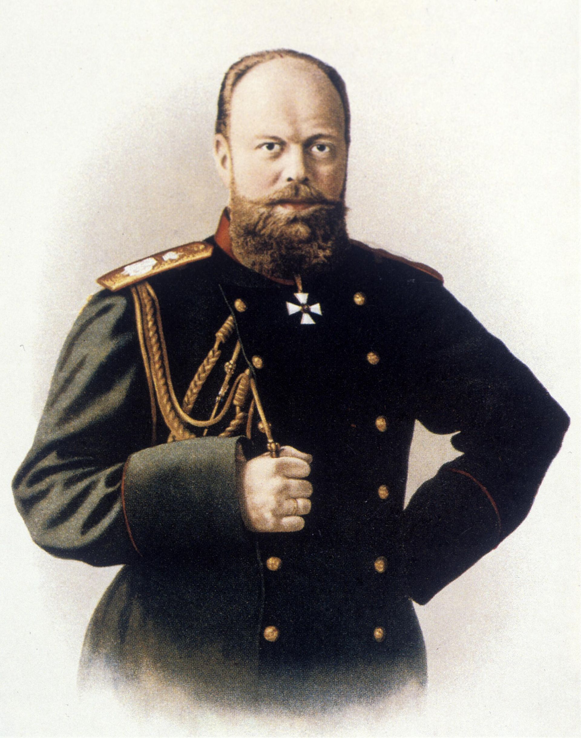 Портрет императора Александра III (1845-1894). Репродукция - РИА Новости, 1920, 08.03.2025