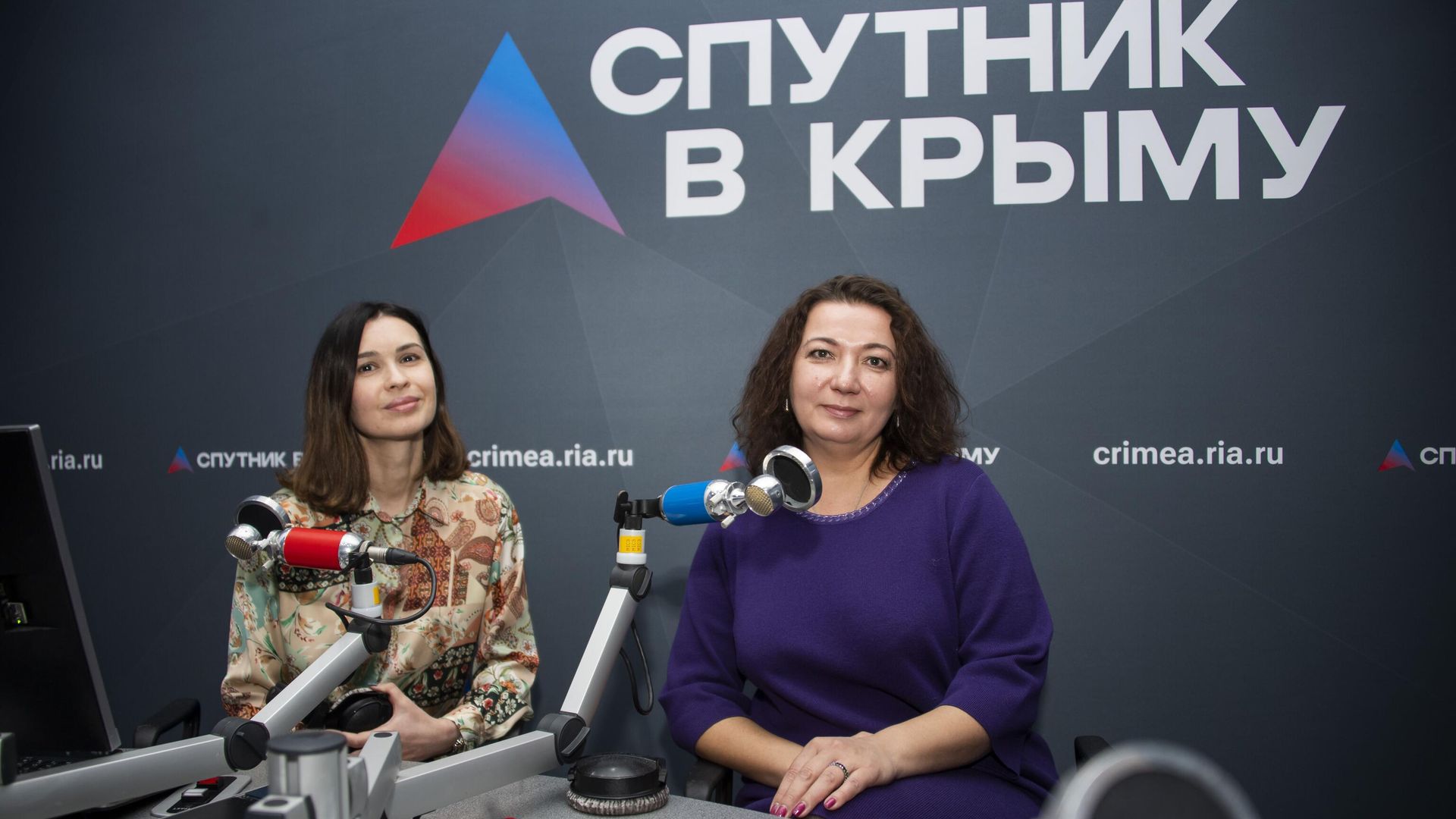 Открытие обновлённой студии радио Спутник в Крыму - РИА Новости, 1920, 10.03.2025