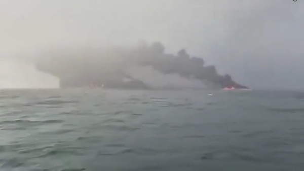 Пожар на судне