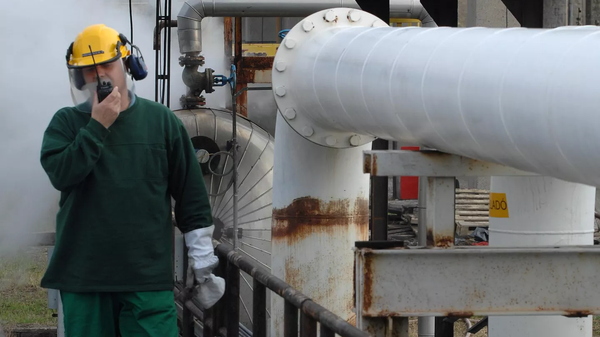 Нефтепровод в Венгрии