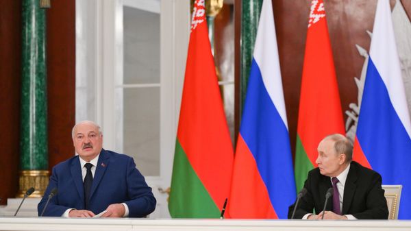 Встреча президента Владимира Путина с президентом Белоруссии Александром Лукашенко