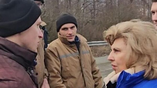 Встреча бойцов из украинского плена