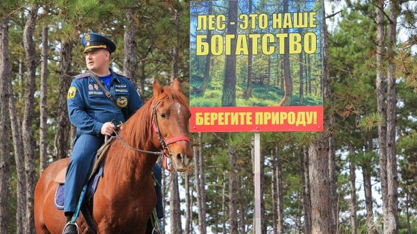 Пожароопасный сезон в Крыму