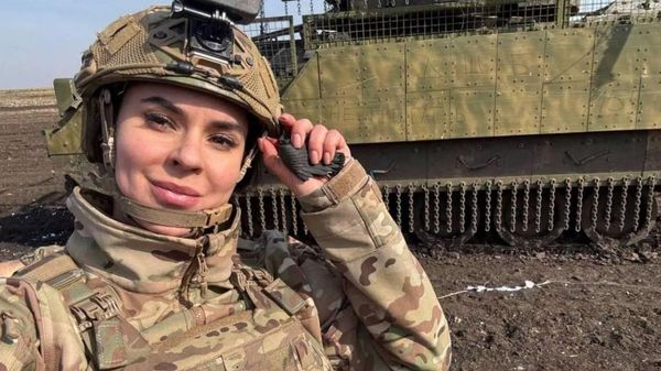 Военкор Первого канала Анна Прокофьева