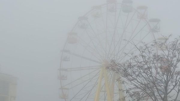 Туман в Алуште