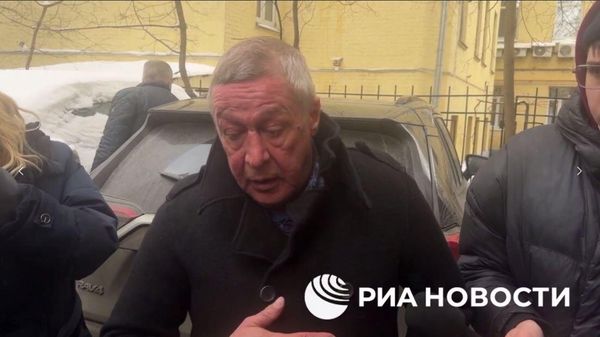 Михаил Ефремов после освобождения по УДО