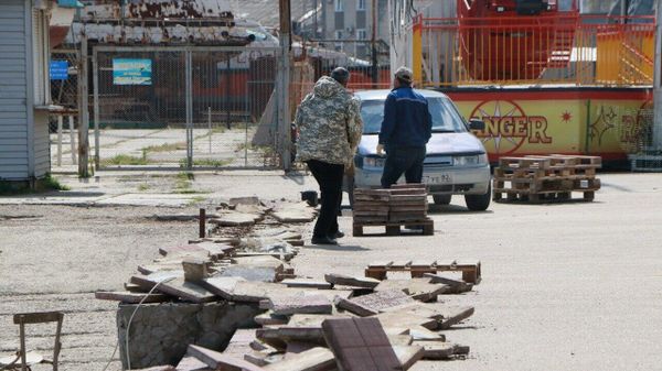 Благоустройство набережной Десантников в Феодосии