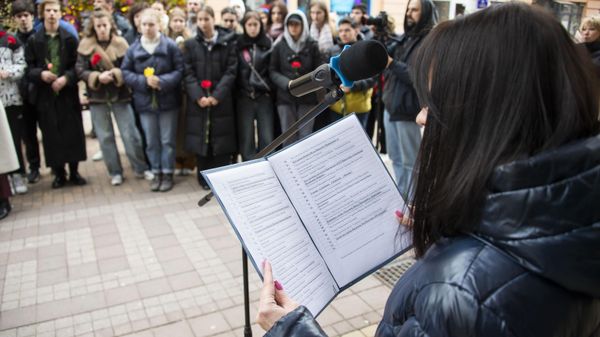 Митинг памяти членов подпольной группы Сокол в симферополе Митинг памяти членов подпольной группы Сокол в симферополе