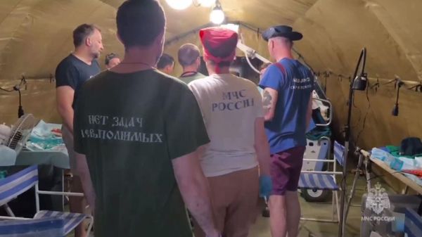 Спасатели МЧС России в Мьянме