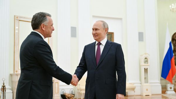 Президент Владимир Путин встретился со спецпосланником президента США Стивеном Уиткоффом