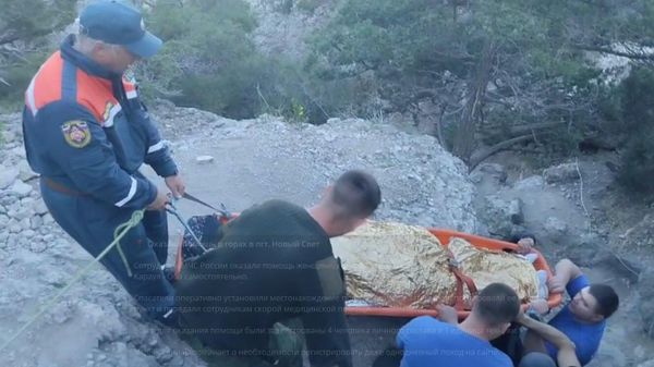 В Крыму спасли туристку с горы Караул-Оба