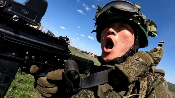 Боевая работа военнослужащих России и КНДР в Курской области