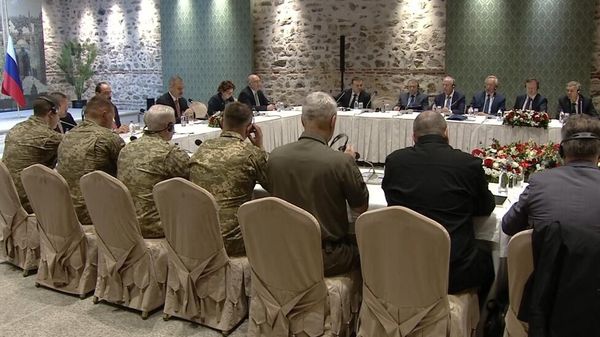 Переговоры России и Украины начались