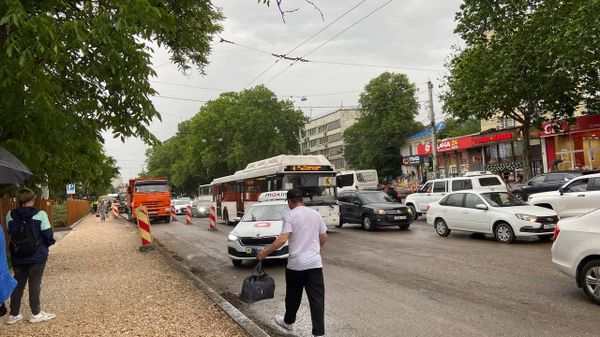 Пробки в Симферополе