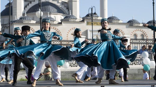 Праздник  Курбан-байрам в Соборной мечети 
