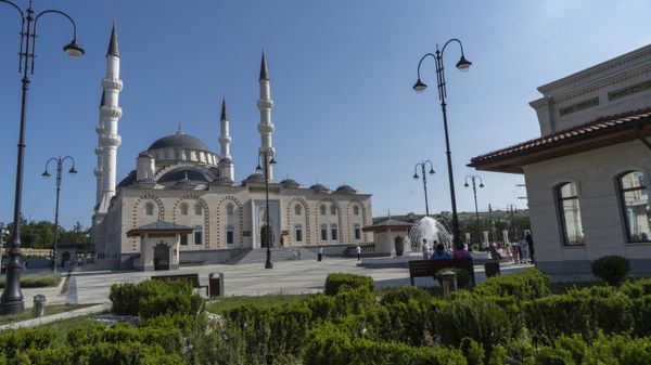 Праздник  Курбан-байрам в Соборной мечети 