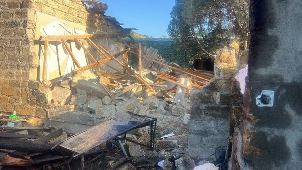 В селе Рыбачье под Алуштой упал беспилотник ВСУ