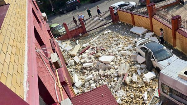 Взрыв газа в Курске