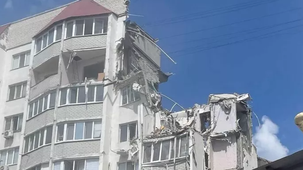 Последствия взрыва газа в девятиэтажке в Саратове