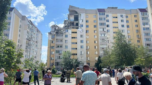 Последствия взрыва газа в девятиэтажке в Саратове