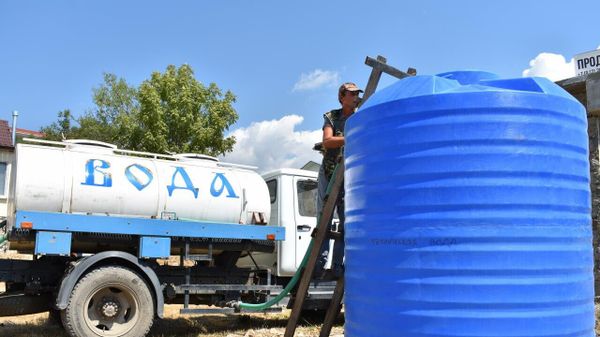 Емкости с водой для населения