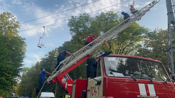 В Нальчике оборвалась канатная дорога