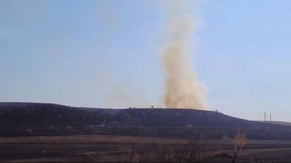 Пожар в Скворцово