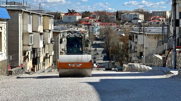 Реконструкция ул. Адмирала Октябрьского в Севастополе