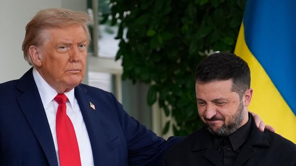 Зеленский на встрече с президентом США Трампом