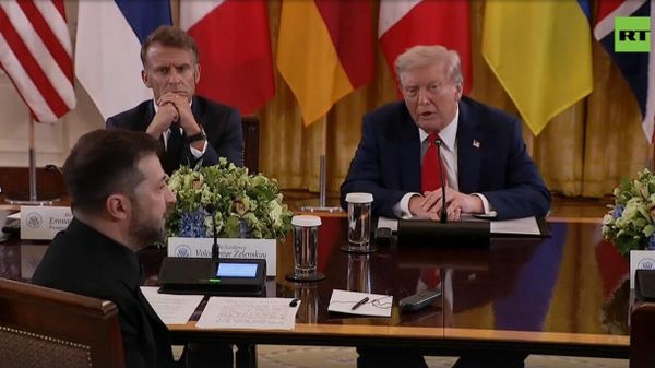 Встреча Дональда Трампа с Владимиром Зеленским и европейскими лидерами