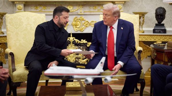 Дональд Трамп и Владимир Зеленский