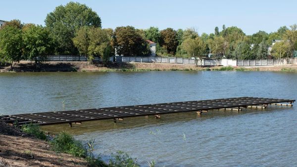 в Симферополе обновляют зону у Нижнего пруда