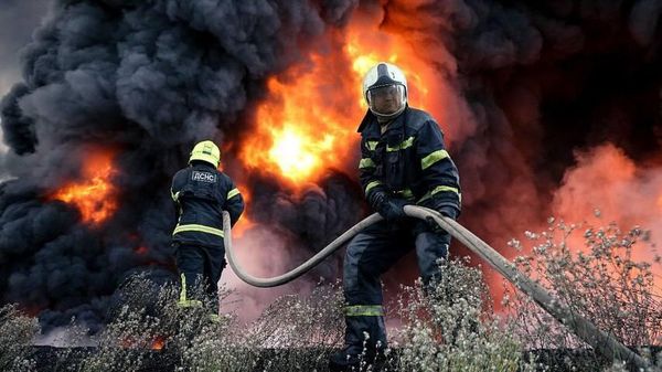 Украинские пожарные