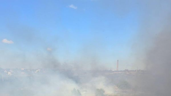 Пожар в Керчи